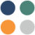 SQC Brand Logo with 4 colour disciipline colours 60px Image